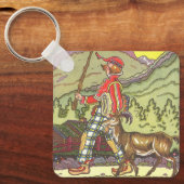 Klassiek sprookje, Jongen en de Noordenwind, Hauma Sleutelhanger (Voorkant)