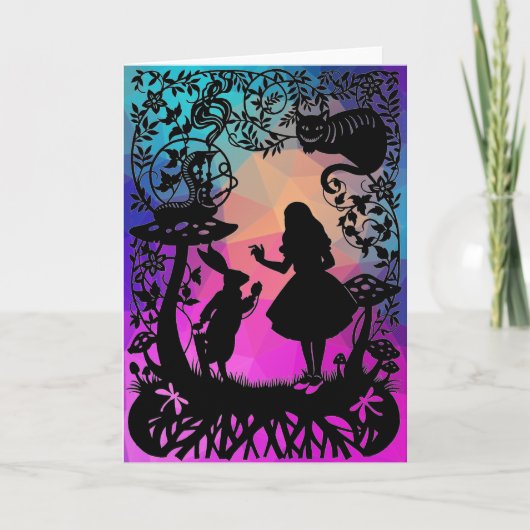 Klassiek sprookje.  Lege kaart (Voorkant)