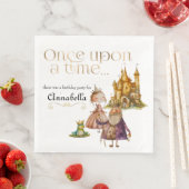 Klassiek sprookje voor kinderen Prinses en Kikker Servet (Insitu)