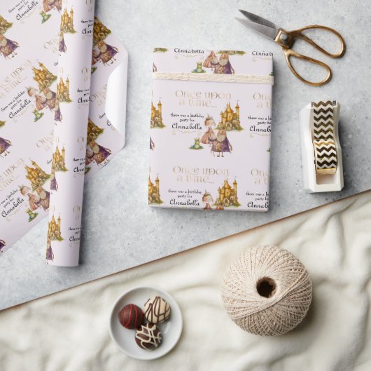 Klassiek sprookje voor kinderen Prinses & Kikker R Cadeaupapier (Crafts)
