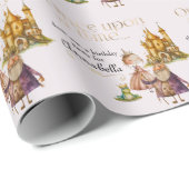 Klassiek sprookje voor kinderen Prinses & Kikker R Cadeaupapier (Rol Hoek)