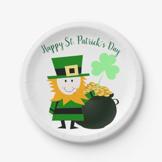 Klassiek St. Patrick's Day Party Paper Bord (Voorkant)