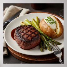 Klassiek Steakhouse Dinner Design