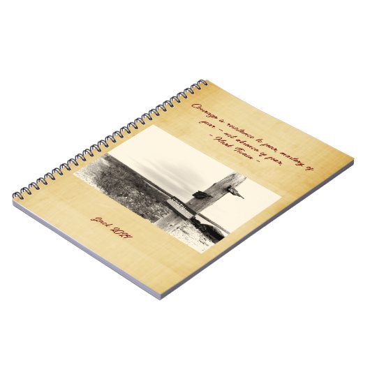 Klassiek stijl Kraft papier Notitieboek (Linkerzijde)