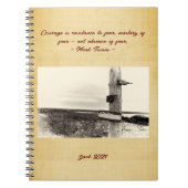 Klassiek stijl Kraft papier Notitieboek (Voorkant)