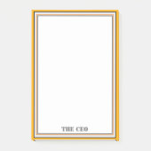 Klassiek stijlvol ontwerp post-it® notes (Voorkant)