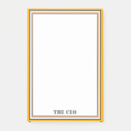 Klassiek stijlvol ontwerp post-it® notes