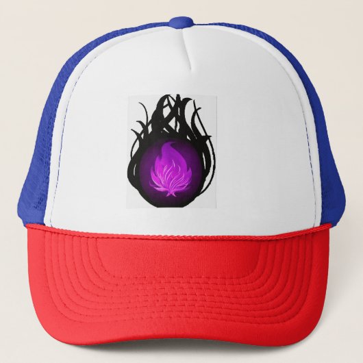 Klassiek, stijlvol pet met een geplooide kroon. Pa (Voorkant)