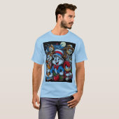 Klassiek stripfiguur t-shirt (Voorkant volledig)