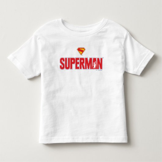 Klassiek Superman Vet Logo Kinder Shirts (Voorkant)