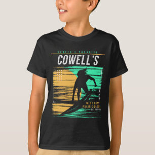 Klassiek Surfen Cowell's California Surfers Paradi T-shirt