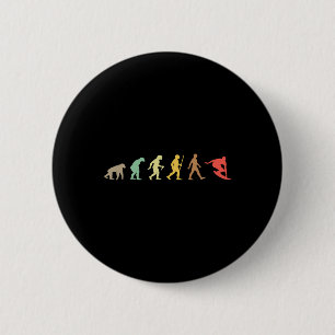 Klassiek Surfen Retro Surf Evolutie Surfer Ronde Button 5,7 Cm