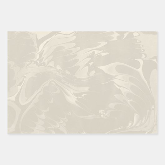 Klassiek Swirl Marble patroon Inpakpapier Vel (Voorkant 2)