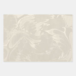 Klassiek Swirl Marble patroon Inpakpapier Vel
