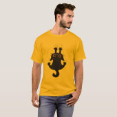 Klassiek T-shirt, cartoon T-shirt (Voorkant volledig)