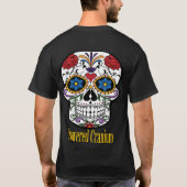 Klassiek T-Shirt met bloembranium (Achterkant)