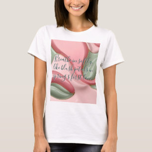 Klassiek t-shirt met stijlvol abstract grafisch on