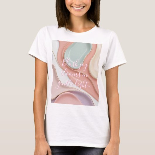 Klassiek T-shirt met stijlvol abstract grafisch on (Voorkant)