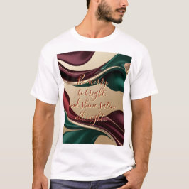 Klassiek t-shirt met stijlvol abstract grafisch on