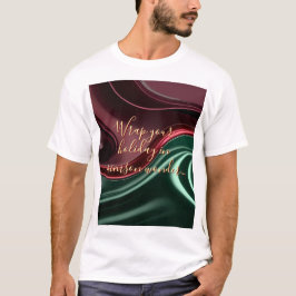 Klassiek T-shirt met stijlvol abstract grafisch on
