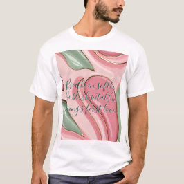 Klassiek T-shirt met stijlvol abstract grafisch on