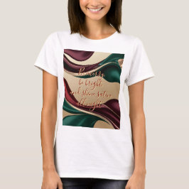 Klassiek t-shirt met stijlvol abstract grafisch on