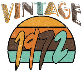Klassiek T-shirt uit 1972