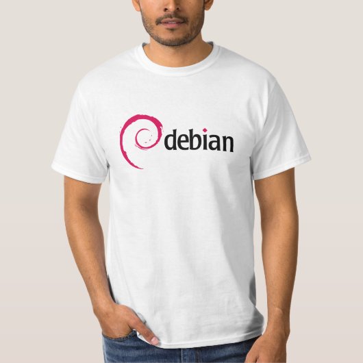 Klassiek T-shirt van debieten (Voorkant)