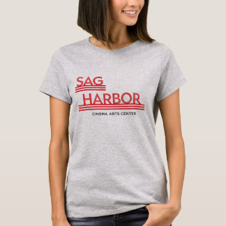 Klassiek T-shirt van grijs katoenkatoen voor vrouw