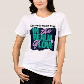 Klassiek T-shirt voor dames met een moderne twist (Voorkant)