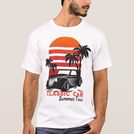 klassiek T-shirt voor de zomer (Voorkant)