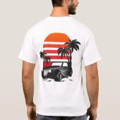 klassiek T-shirt voor de zomer (Achterkant)