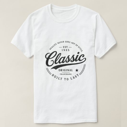 Klassiek T-shirt voor jou (Design voorkant)