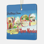 Klassiek Taos New Mexico Ornament (Links)