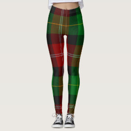 Klassiek tartan-ontwerp leggings