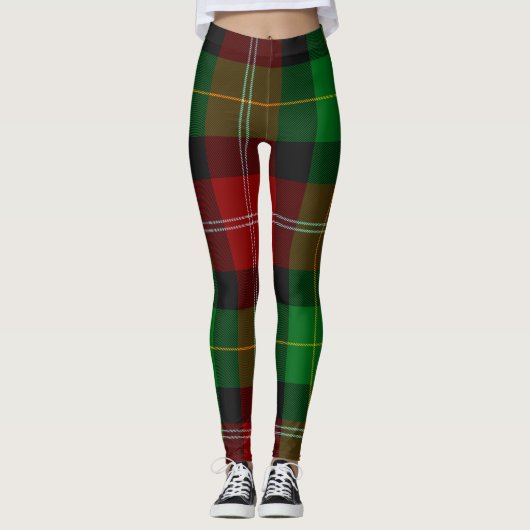 Klassiek tartan-ontwerp leggings (Voorkant)