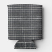 Klassiek Tartan textuur ontwerp Blikjeskoeler (Achterkant)