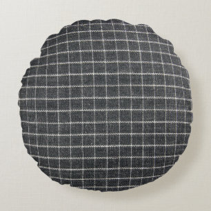 Klassiek Tartan textuur ontwerp Rond Kussen