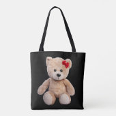 Klassiek tas met een eigentijdse twist: all-over-p (Achterkant)