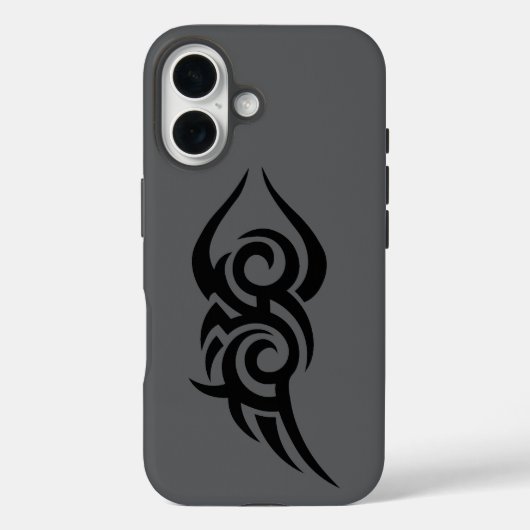 Klassiek tattoo geïnspireerd lijngerelateerd ontwe Case-Mate iPhone case (Achterkant)