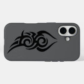 Klassiek tattoo geïnspireerd lijngerelateerd ontwe Case-Mate iPhone case (Achterkant (horizontaal))