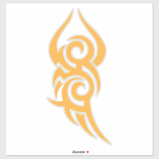 Klassiek tattoo-geïnspireerd lijngerelateerd ontwe sticker (Vel)