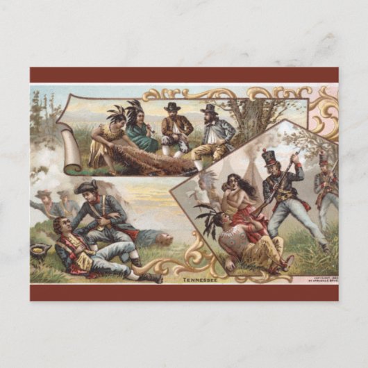 Klassiek Tennessee Briefkaart (Voorkant)