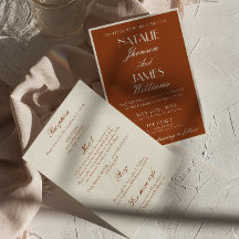 Klassiek Terracotta Verbrand Oranje All  In One Tr