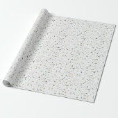 Klassiek terrazzo patroon achtergrond omslagpapier cadeaupapier (Uitgerold)