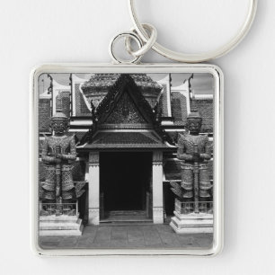 Klassiek Thailand Bangkok Wat Phra Kaew Duivelbewa Sleutelhanger