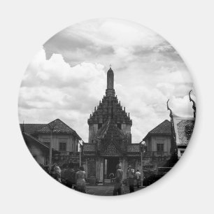 Klassiek Thailand Bangkok Wat Phra Kaew toeristen Magneet