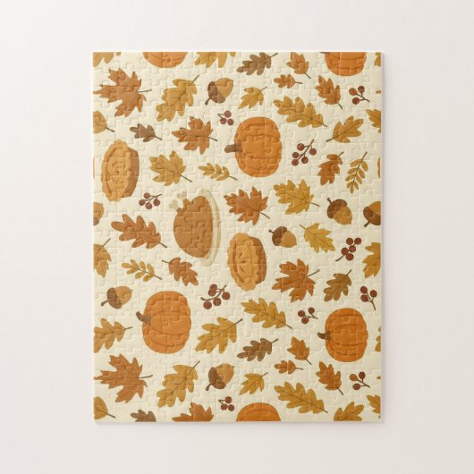 Klassiek Thanksgiving patroon  Legpuzzel (Verticaal)