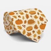 Klassiek Thanksgiving patroon  Stropdas (Opgerold)