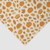 Klassiek Thanksgiving-patroon Tissuepapier (Detail)